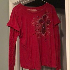 Long sleeve T-shirt (bit & bridle)